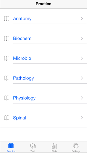 Android application Chiropractic Boards 1 screenshort