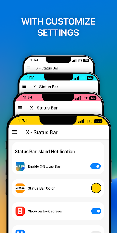 iCenter iOS 16: X - Status Bar - 3.6 - (Android)