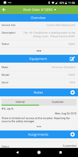IFS Core Screen 3