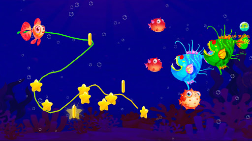 Android application Goldfish Draw To Run screenshort