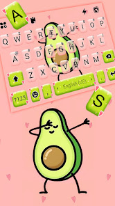Captura de Pantalla 2 Avocado Dab Teclado android
