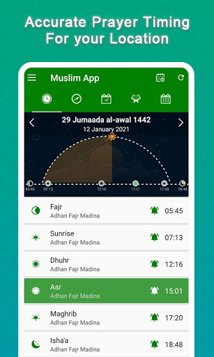 Qibla Direction-Quran & Prayer Screen 2
