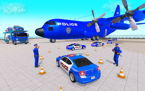 Police Car Transporter Truck3D 1.0 APK + Mod (Free purchase) for Android