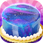 Cover Image of Télécharger Galaxy Mirror Glaze Cake - Sweet Desserts Maker 1.6.0 APK