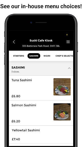 Sushi Cafe Screen 2