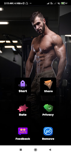 Home Workout - Fitness Planner Screen 2