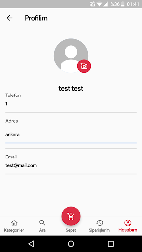 Android application Sen Gel De Mobil screenshort