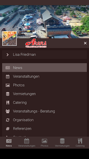 Arens Veranstaltungen Screen 2