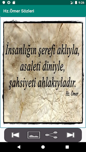 Hz Ömer Sözleri Screen 2