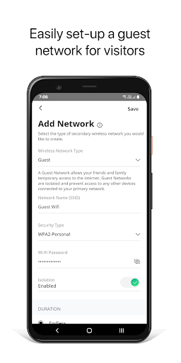 Screenshot of Expert Managed Wi-Fi