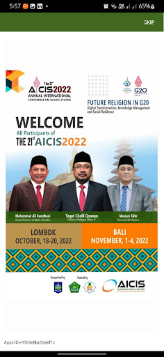 Android application Aicis Onetouch 2022 screenshort