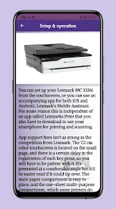 Lexmark printer Wifi guide