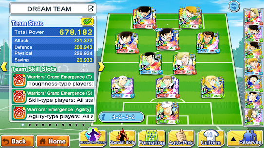 Captain Tsubasa: Dream Team MOD APK (قدرة غير محدودة على التحمل، عدو ضعيف) 5