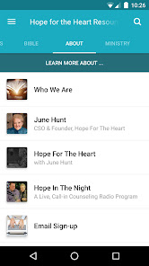 Screenshot 2 Hope for the Heart Resources android