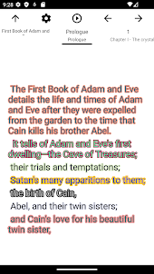 Book: Book of Adam and Eve