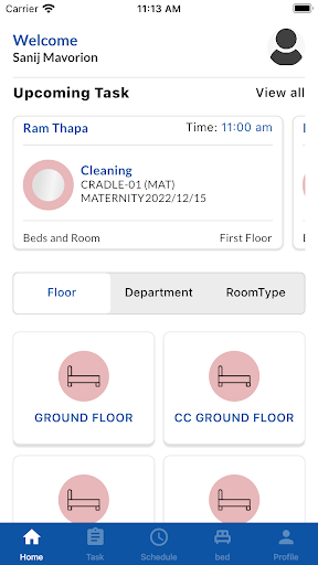 Android application Norvic Housekeeping screenshort