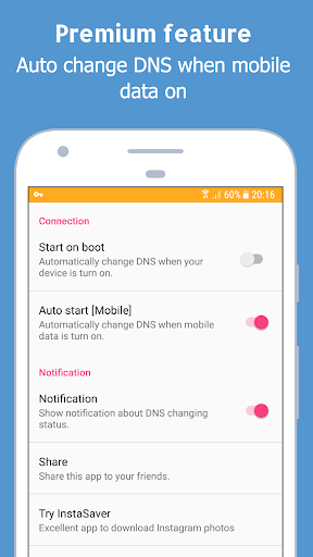 Change DNS (No Root 3G/Wifi) Screen 2