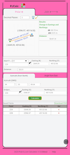 PolarJoin Calculator