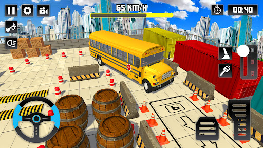 School Bus Game - School Game Screen 2