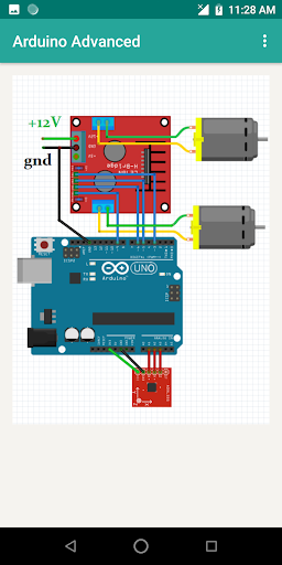 Android application Arduino Tutorials Advanced screenshort