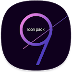 Cover Image of Скачать UX S9 Icon Pack - Бесплатный пакет значков для Galaxy S9  APK