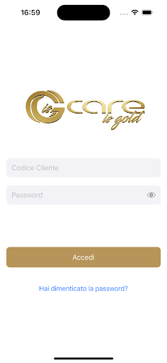 Android application Careisgold Clienti screenshort