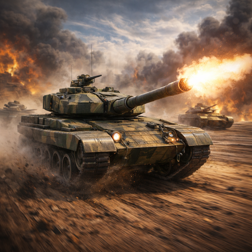 Future Tanks: War Tank Game