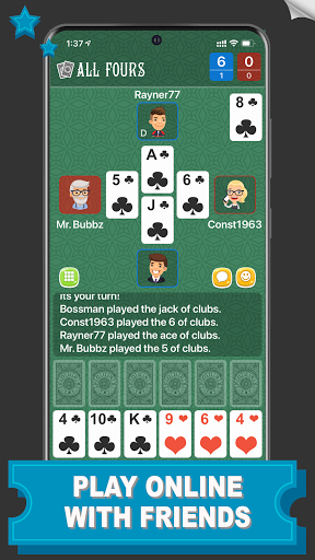 All Fours Trini Card Game Screen 2