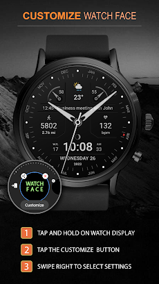 WFP 311 Modern watch faceのおすすめ画像5