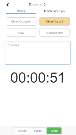 ChorumPMS Screen 2