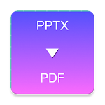 Cover Image of Скачать PPTX to PDF Converter  APK