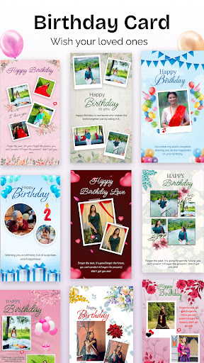 Happy birthday card maker wish