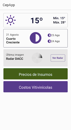 Android application CepApp - Bolsa Comercio Mza screenshort