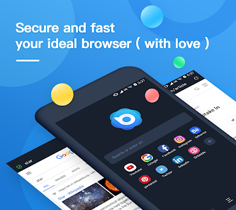 Captura de Pantalla 1 Nox Browser - Fast & Safe android