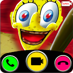 Cover Image of ダウンロード video call nd chat for scary Sponge granny yellow 1.3 APK