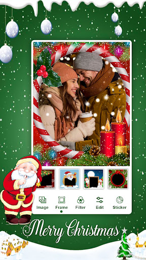 Merry Christmas Photo Frames Screen 2