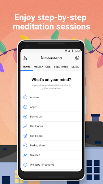 NimbusMind: Спокойный сон и Медитация, Практика 7.7.237283 APK + Мод (Unlimited money) за Android