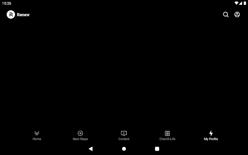 Screenshot of Renew Bible Church