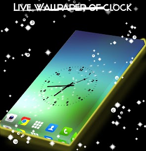 Clock Live Wallpaper 3D HD For PC installation