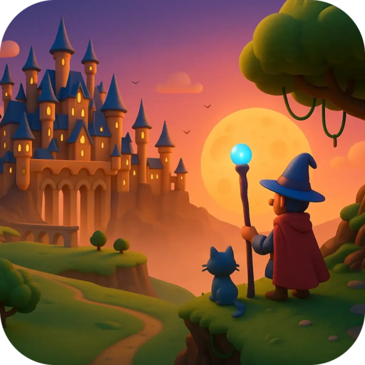 Wizard Land: Games & Puzzles