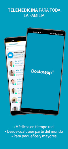 Android application Doctorapp Telemedicina screenshort