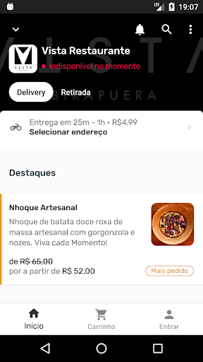 Android application Vista São Paulo screenshort