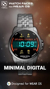 Minimal Digital Watch Face Unknown