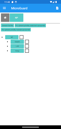 Android application MicroGuard screenshort