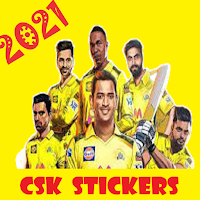 CSK IPL 2021 Stickers
