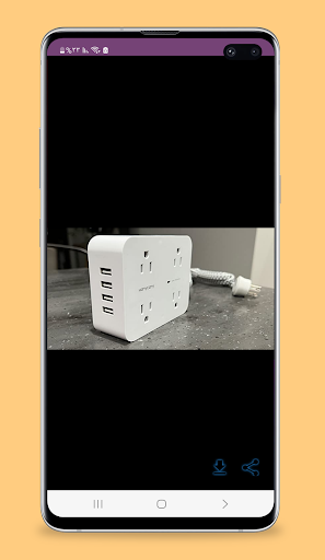 Android application power strip guide screenshort