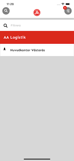 Android application AA Logistik screenshort