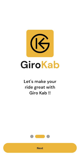 Android application Giro Kab screenshort