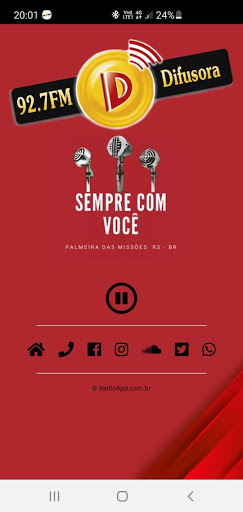 Difusora 92.7 FM Screen 3