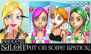 Princess 3D Salon Gold - Screenshot 1